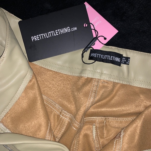 Faux Leather wide -leg Trouser - Picture 4 of 7